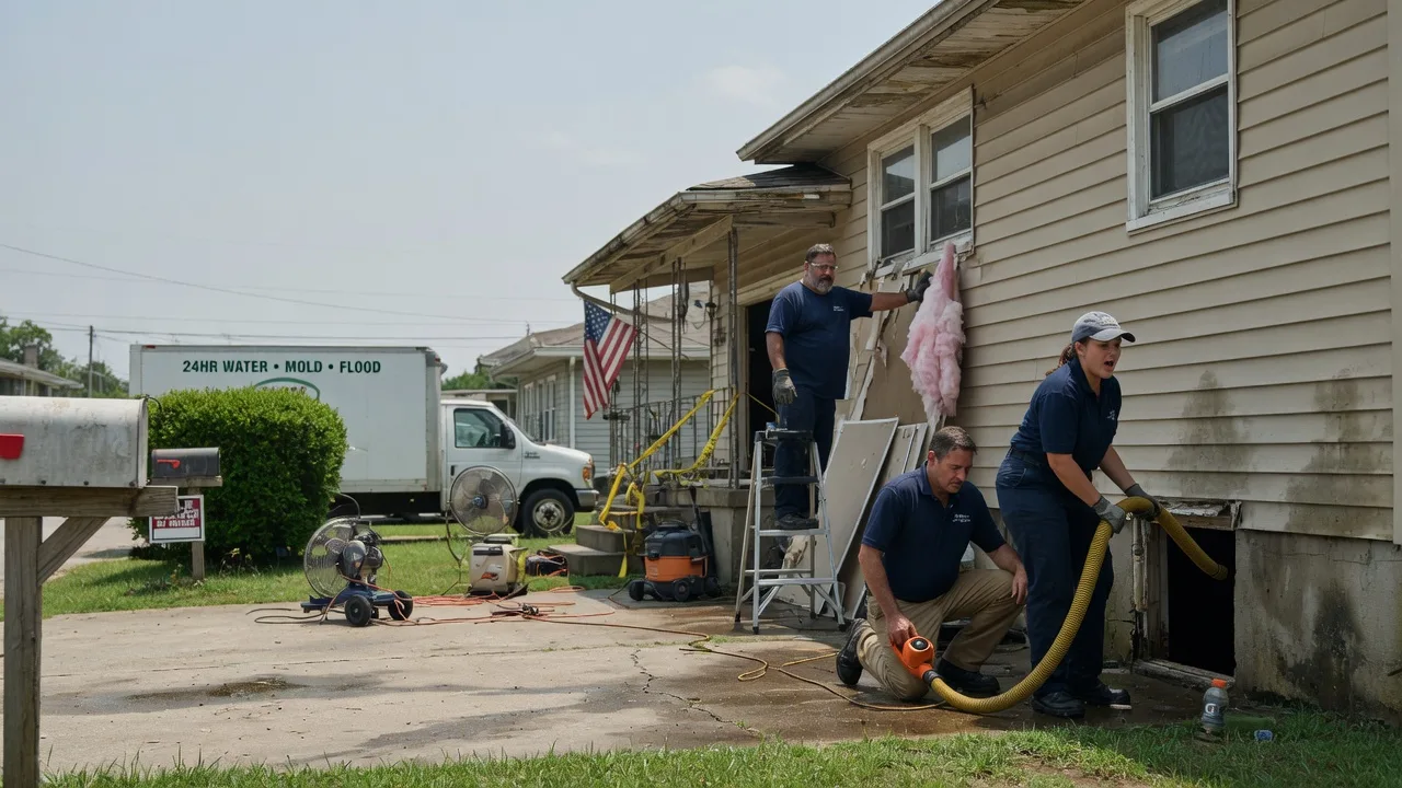 Water Damage Repair in Nova, OH near me
